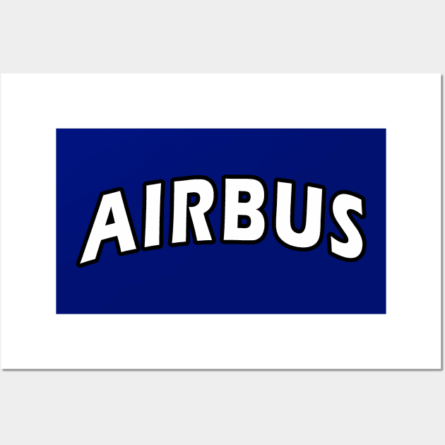 Airbus Company Wall Art by Fly Buy Wear